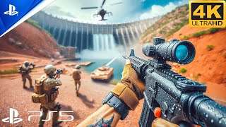 DAM EXPLOSION IN CHINA  Tashgar  Battlefield 4  Immersive ULTRA Graphics Gameplay 4K [upl. by Aenehs]