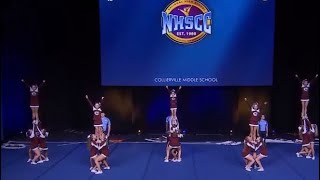 Collierville Middle School UCA Nationals 2024 Finals [upl. by Eilujna]