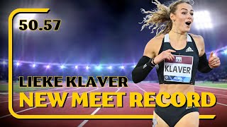 Lieke Klaver Breaks Meet Record  ORLEN Copernicus Cup 2024 [upl. by Nap]