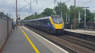 Trains at Finsbury Park ECML 30617 [upl. by Lacee]