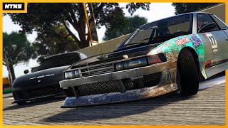 Formula Drift Competition in GTA V  INSANE Battles on Klutch Kickers [upl. by Meneau521]