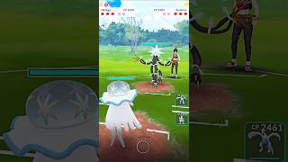 Nihilego VS Xurkitree PVP Ultra Beast Battle in pokemongo [upl. by Yelrehs134]