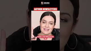 How to make an author newsletter writingtips jennamoreci cyborgqueen cyborgarmy authortube [upl. by Ahsirk]