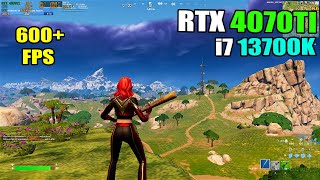 RTX 4070 ti  i7 13700K  Ranked Performance Mode  Fortnite Chapter 5 [upl. by Tterrab]