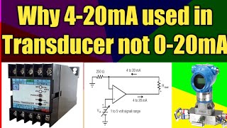 Why 420mA used in Transducer not 020mA What is Transducer Hindi [upl. by Broderic]