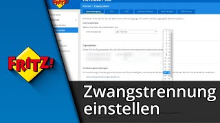 FritzBox Zwangstrennung einstellen  deaktivieren ✅ Tutorial [upl. by Jorgenson]