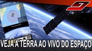 Veja a terra ao vivo do espaço no celular Câmera de satélite  Guajenet [upl. by Fennelly]