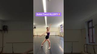 FOUETTÉS version of the TREND🩰🌪️ dance ballerina balletvideo dancer balletdancer [upl. by Aiceled860]