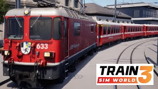 Arosa Line Timelapse  TSW3 [upl. by Reinhard]