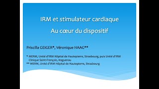 IRM et stimulateur cardiaque [upl. by Barnes119]