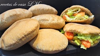 PAN DE PITA INTEGRAL CON TODOS LOS TRUCOS PARA QUE SIEMPRE TE SALGA BIEN [upl. by Yenots]