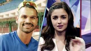 The Shandaar Jodi Alia Bhatt and Shahid Kapoor on Kent Cricket Live [upl. by Goggin]