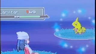 Live Shiny Larvitar on Renegade Platinum after 103 REs [upl. by Jegger]