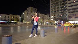 See the REAL OMONIA SQUARE at Night 😱 Athens Greece 🇬🇷 [upl. by Merna652]