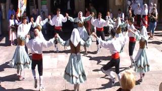 Catalonian traditional folk dance Bolangera de Roses [upl. by Tur788]