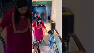 ADEK NAIK ESKALATOR DI MALL ‼️shorts barbie dubbing funny [upl. by Yniffit863]