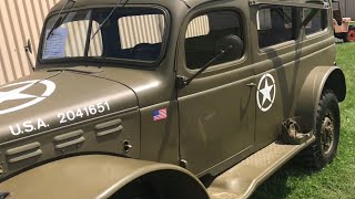 1942 wc53 carryall dodge truck [upl. by Canice]