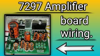 TDA 7297 amplifier board full wiring  Hindi [upl. by Hephzibah852]