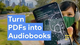 How to convert PDFs to audiobooks with machine learning [upl. by Sukramed]