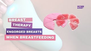 Breast Therapy  Engorged breasts while breastfeeding [upl. by Chappie]