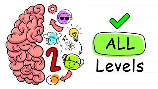 Brain Test 2 Walkthrough All Levels [upl. by Mlohsihc99]