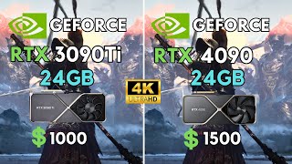 RTX 4090 vs RTX 3090Ti  Test in 8 Games 4K  2160p  The Ultimate GPUs  Worth The Extra Money [upl. by Sisi]