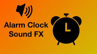 Alarm Clock Sound Effect  Wecker 4K [upl. by Wagstaff494]