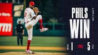 Nationals vs Phillies Game Highlights 81724  MLB Highlights [upl. by Terr]