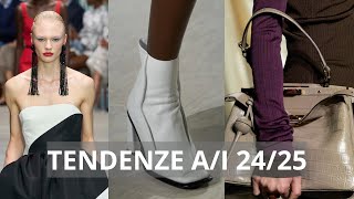 TENDENZE SCARPE BORSE E ACCESSORI AUTUNNO INVERNO 2024 2025 TENDENZE PORTABILI NELLA VITA REALE [upl. by Dniren498]