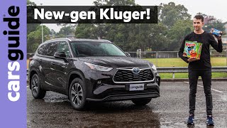 Toyota Kluger 2021 review Toyotas newgeneration familyfocused sevenseat SUV Toyota Highlander [upl. by Eednac]