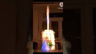 70 alcohol bottle fire shorts shortvideo fire shortsvideo [upl. by Tyrone]