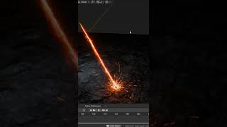 Laser Asset made with Geometry nodes Blender [upl. by Silisav17]