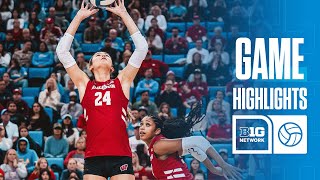 Wisconsin at UCLA  Highlights  Big Ten Volleyball  11162024 [upl. by Fattal886]