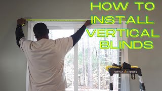 How to Install Vertical Blinds [upl. by Davon]