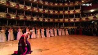 ELINA GARANCA  Live 55th Vienna Opera Ball 2011 [upl. by Peper862]