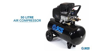 SGS 50 Litre Air Compressor [upl. by Zilevi952]