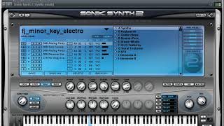 Sonik Synth 2 VST samplebased workstation IK Multimedia  Preview of five custom ensembles [upl. by Hairu]