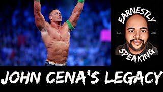 Is John Cena on the WWE Mount Rushmore  Earnestly Speaking Podcast [upl. by Dlonyer]