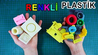 Renkli Sıvı Plastik Dökümü  Colour molding [upl. by Aeynod961]