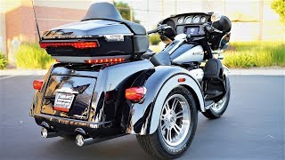 2019 HarleyDavidson TriGlide Ultra FLHTCUTG │ Review and Test Ride [upl. by Ashley61]