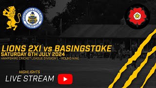 BOURNEMOUTH 2XI vs BASINGSTOKE  HCL DIV 1  ROUND 9 [upl. by Adolfo]