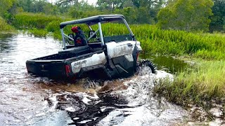 Brand New CanAm Defender Takes on the Florida Swamps  1k Sub Special [upl. by Rednasela]