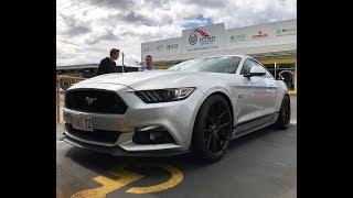 2017 Tickford Ford Mustang acceleration sounds [upl. by Rosco703]