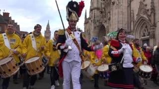 La bande du Carnaval de Dunkerque 2017 [upl. by Brenza]