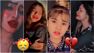 Sad Tik Tok Videos 😢Emotional Sad Video 😭Broken Heart Touching Video 💔 [upl. by Junji]