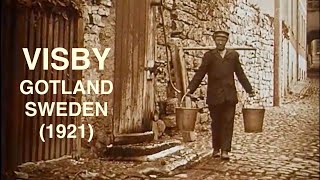 Visby  Gotland  Sweden 1921 [upl. by Papotto]