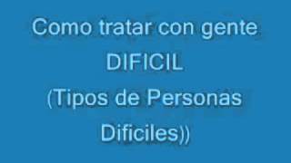 COMO TRATAR CON GENTE DIFICIL Completo Dr Cesar Lozano [upl. by Rona]