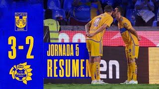 📹 El Resumen  Tigres 3  2 Santos  Jornada 5  Apertura 2023 [upl. by Aciret]