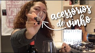 DICAS 8  Corta gotas e mini aeradores de vinho [upl. by Augy]