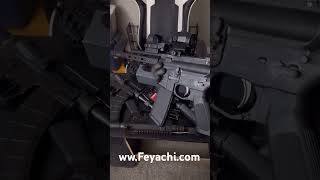 Feyachi M40 3x Red Dot Magnifier With Rs30 Reflex Sight Combo on 50 Beowulf 105 Inch Pistol Build [upl. by Alenoel266]